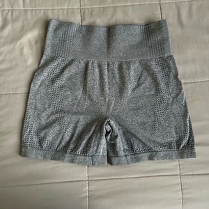 Grey gym shorts women’s